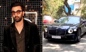 Ranbir Kapoor turns heads as he drives new Bentley Continental; fans insist it’s ‘new car for Raha’