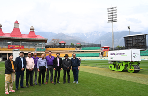 HPCA installs India’s first-ever hybrid pitch for training at Dharamshala stadium