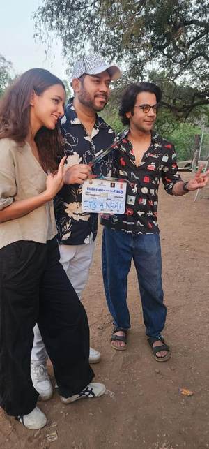 Rajkummar, Triptii wrap up their ‘parivarik’ film ‘Vicky Vidya Ka Woh Wala Video’