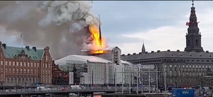 Fire brigade ends operation at Copenhagen’s Old Stock Exchange