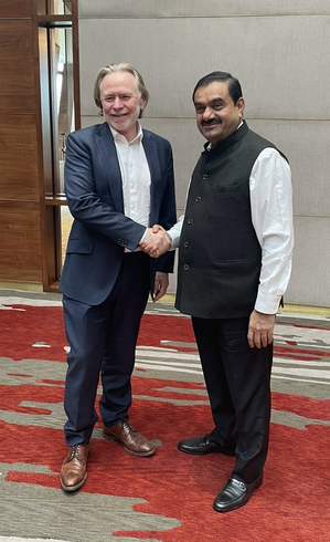 Australian envoy to India discusses future collaborations with Gautam Adani