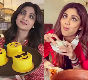 Shilpa Shetty gorges on ‘jalebi”, ‘dhokla’ and ‘cakes’: ‘Mere Sunday ka Funda’