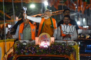 PM Modi holds 2 public meetings and mega roadshow in MP, corners Cong over reservation