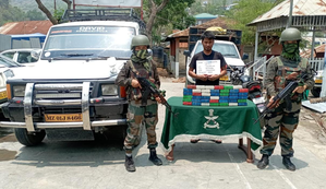 Assam Rifles seizes drugs worth Rs 9.83 cr in Mizoram, 2 held