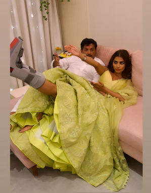 Pooja Hegde wishes ‘goofiest of them all’ dad Manjunath on his b’day