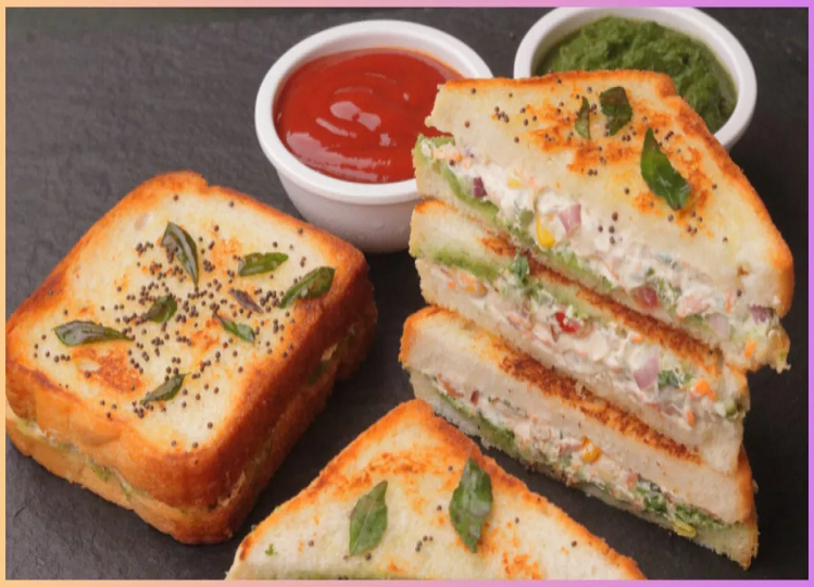 Recipe- Make this sandwich with curd and bread in just 5 minutes, it tastes amazing!