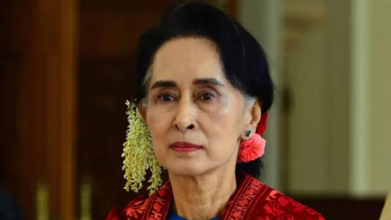 Suu Kyi, opposition leader in Myanmar, under house arrest, released from jail due to severe heat wave