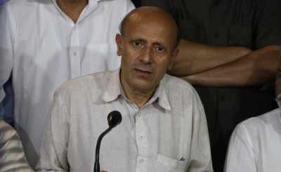 Jailed former J&K legislator, Engineer Rashid files papers for Baramulla LS seat