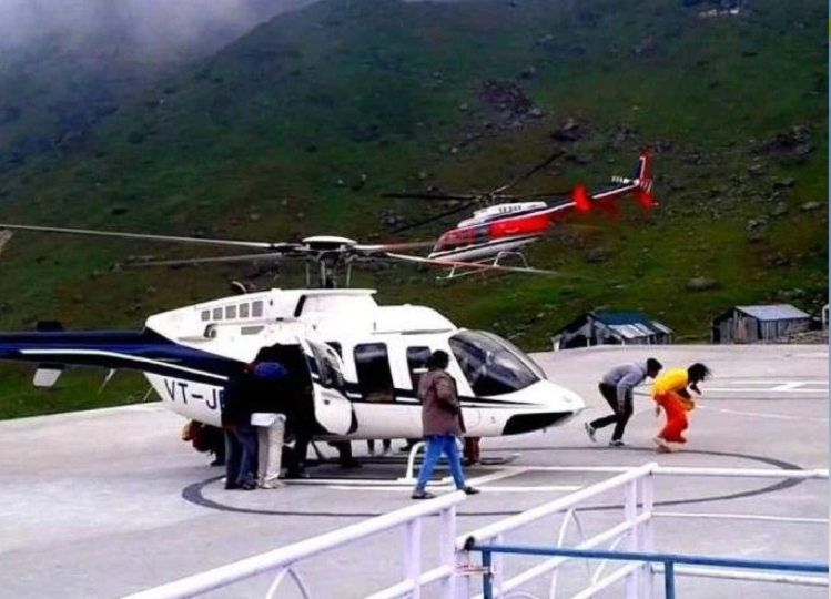 You can also book a chopper for Char Dham Yatra like this, know how much is the fare!