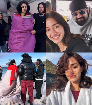 ‘Kalki 2898 AD’ shoot diaries: Disha braves chilly winds, poses with Prabhas in Italy