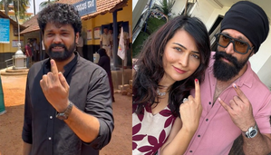 Superstars Yash, Rakshit Shetty cast their votes, underline importance of polling