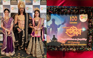 ‘Karmadhikari Shanidev’ hits 100-episode milestone; Vineet, Aparna, Suhasi thank viewers