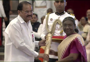 Two distinguished sons of Andhra receive Padma Vibhushan