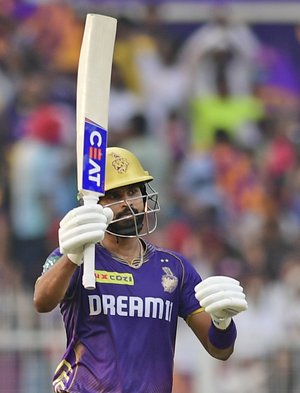 IPL 2024: Iyer’s fifty, cameos from Salt and Ramandeep propel KKR to a massive 222/6