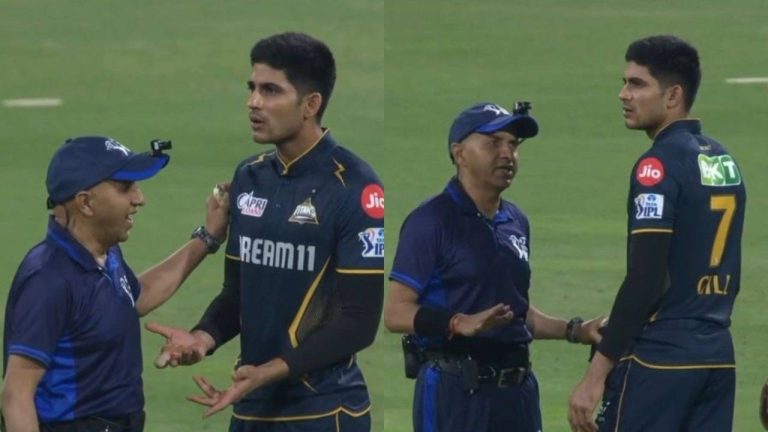 IPL 2024: Shubman Gill Engages in Heated Exchange with Umpires Over Umpiring Decision in IPL Match