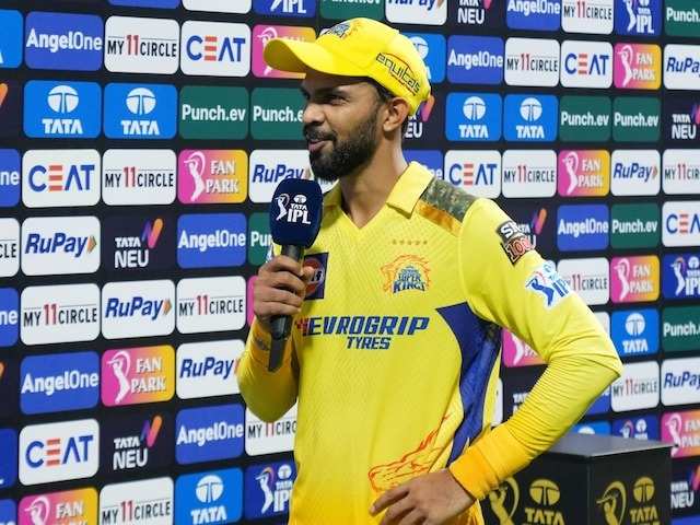 IPL 2024: CSK Captain Gaikwad Praises Dhoni, Pathirana for Dominant Win Against MI