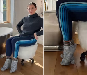 Jennifer Garner turns oven mitts into boots, dances in them on her b’day