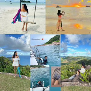 Aishwarya Khare of ‘Bhagya Lakshmi’ fame gifts herself solo trip to Seychelles on b’day