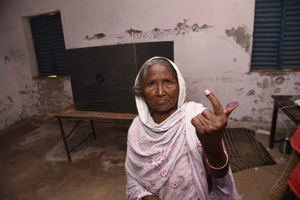 Vote-from-home: Eligible voters ‘enthusiastically’ exercise franchise in Rajasthan