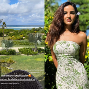 Jasmine Bhasin drops ‘uninterrupted breakfast view’ from her Mauritius vacation