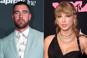 Taylor Swift, Travis Kelce kiss and dance at Coachella backstage