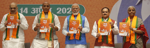 BJP’s Sankalp Patra: Key points for people’s welfare