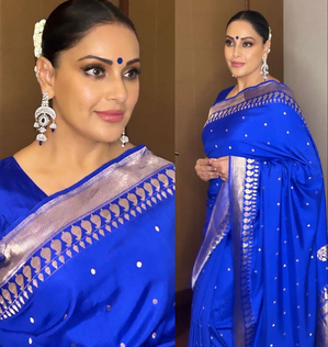 Bipasha Basu drops photos draped in a saree from ‘City of Joy’