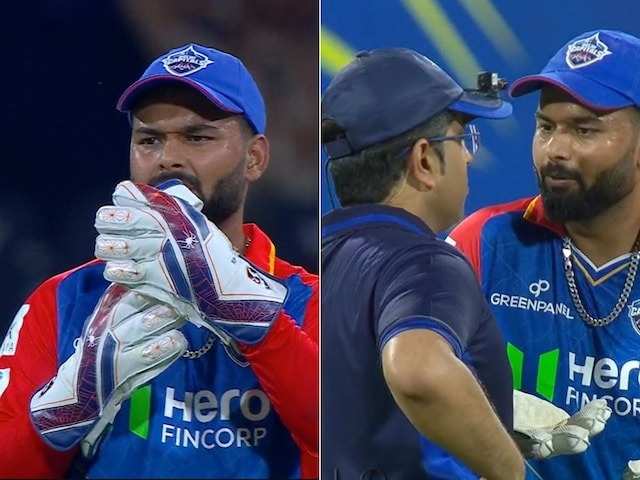 IPL 2024: Rishabh Pant Involved in DRS Drama, Clashes with Umpire Over Lost Review