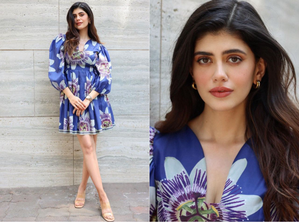 Sanjana Sanghi strikes a pose in floral dress: ‘Summer fresh work days are here’