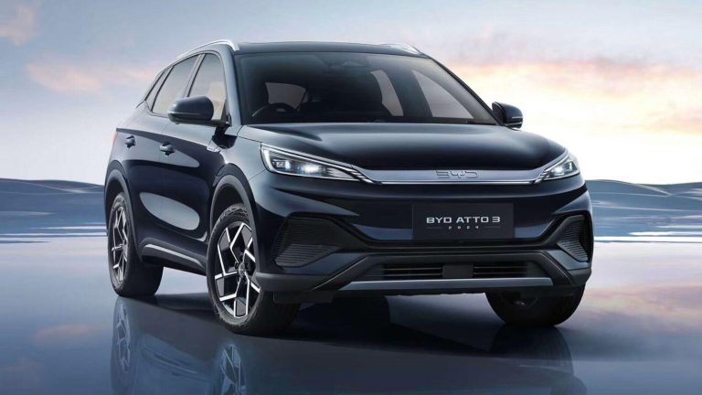 BYD Launches Enhanced Atto 3 Electric SUV: Features Larger Touchscreen and Additional Color Variants