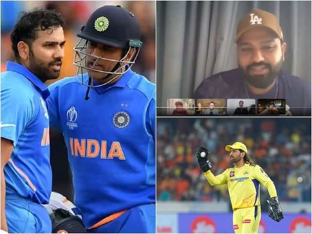 Rohit Sharma Drops Bombshell, Reveals MS Dhoni’s Plans for USA Trip Before T20 World Cup