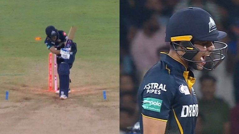 IPL 2024: Shubman Gill Expresses Frustration After Dismissal by Yash Thakur; Watch Video