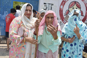 63.8 per cent turnout in Haryana for 10 parliamentary seats (Second Lead)