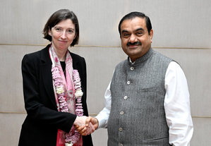 Gautam Adani meets new British envoy to India, wishes her to boost bilateral ties