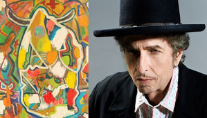 Rare Bob Dylan painting fetches nearly $200K at art auction