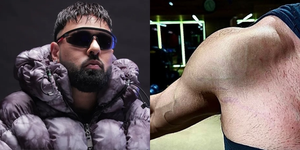 Badshah shares picture of his toned deltoid muscle after gym session