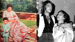 Sanjay Dutt posts throwback pics of mother Nargis on her 43rd death anniversary