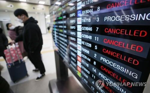 South Korea: 40 flights cancelled on Jeju Island due to bad weather