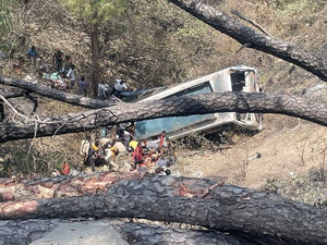 J&K: 7 killed, 28 injured after bus falls in gorge in Akhnoor