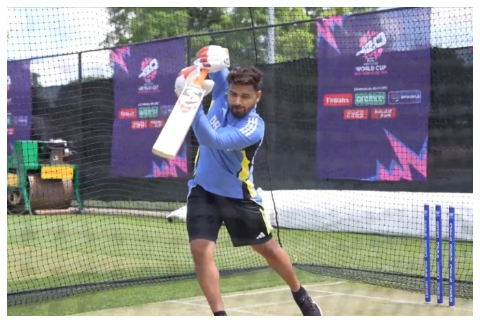 T20 World Cup 2024: Rishabh Pant Hit First Nets Session in Indian Jersey After 16 Months