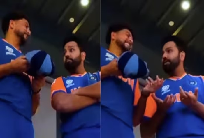 Rohit Sharma POKES Fun on Kuldeep Yadav in Viral ICC Video Ahead of T20 World Cup | WATCH