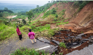 One killed, three missing in landslide in Indonesia