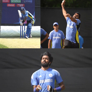 T20 WC: Team India sweat it out in net session ahead of warm-up match