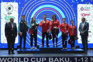 Turkey’s golden start at ISSF World Cup in Baku