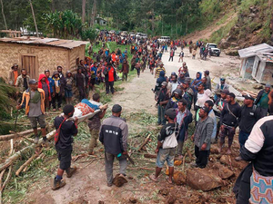 Australia, NZ pledge millions to Papua New Guinea after deadly landslide