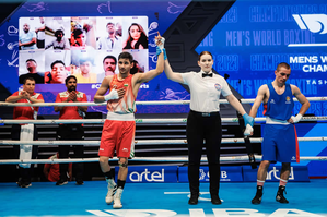 Boxing World qualifiers: Nishant Dev, Sachin Siwach register convincing wins to reach pre-quarters (Ld)