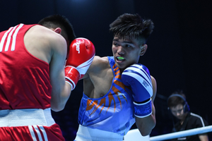 Jadumani, Ajay shine as four Indians advance to semis at Asian U-22 & Youth Boxing Championships