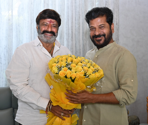 Balakrishna calls on Telangana CM Revanth Reddy