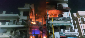 Seven newborns die in Delhi hospital fire (Ld)