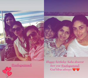 Kareena wishes ‘Saba dearest’ on her 48th b’day, shares throwback pics